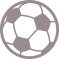 Icon of soccer ball