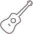 Icon of acoustic guitar