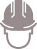Icon of head with hardhat